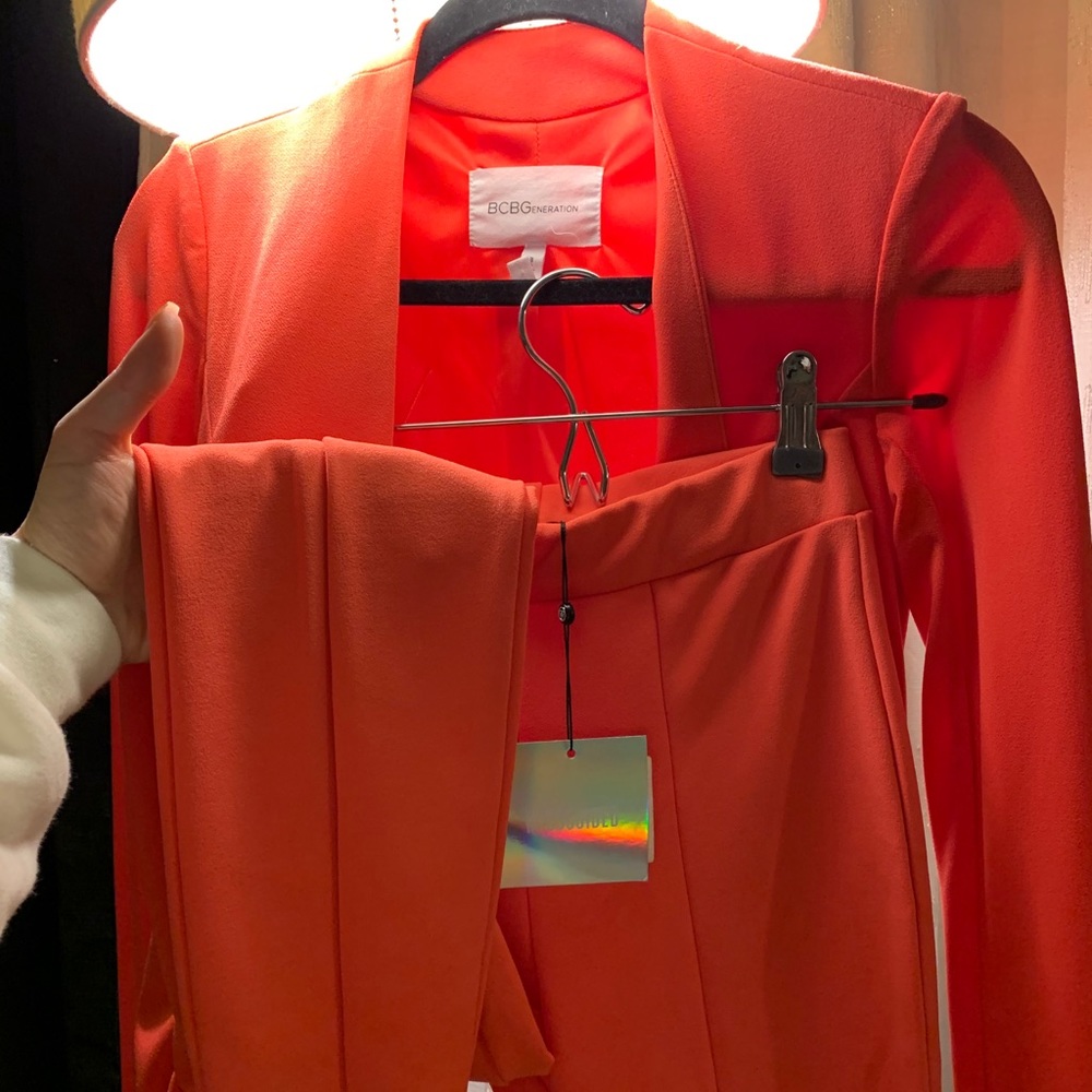 Bcbgeneration Tuxedo Blazer With Matching Pants - image 2